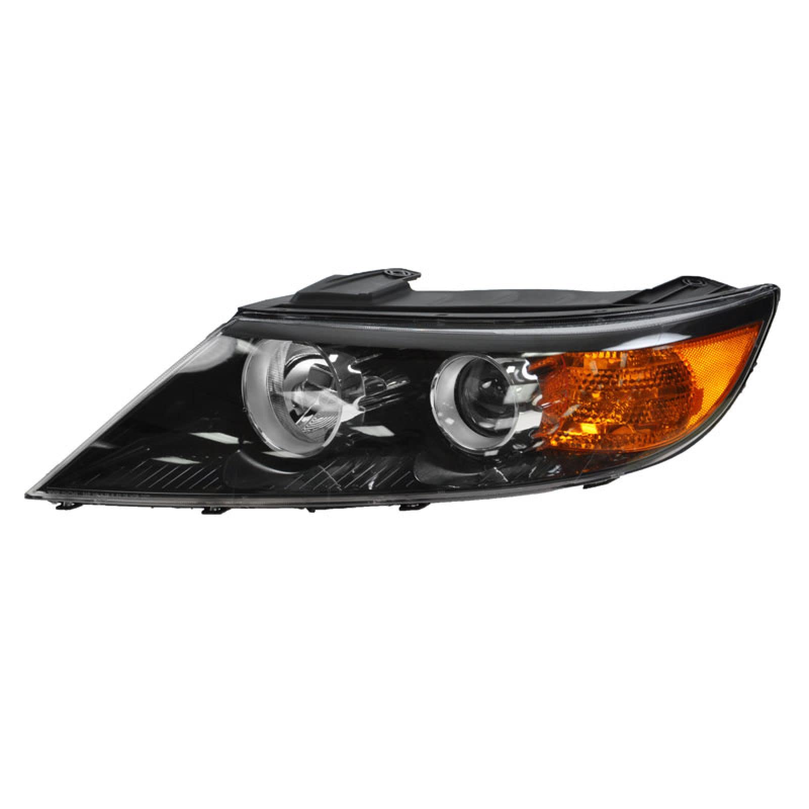 TRQ Driver Side Headlight Assembly Compatible with 2011-2013 Kia Sorento KI2502143