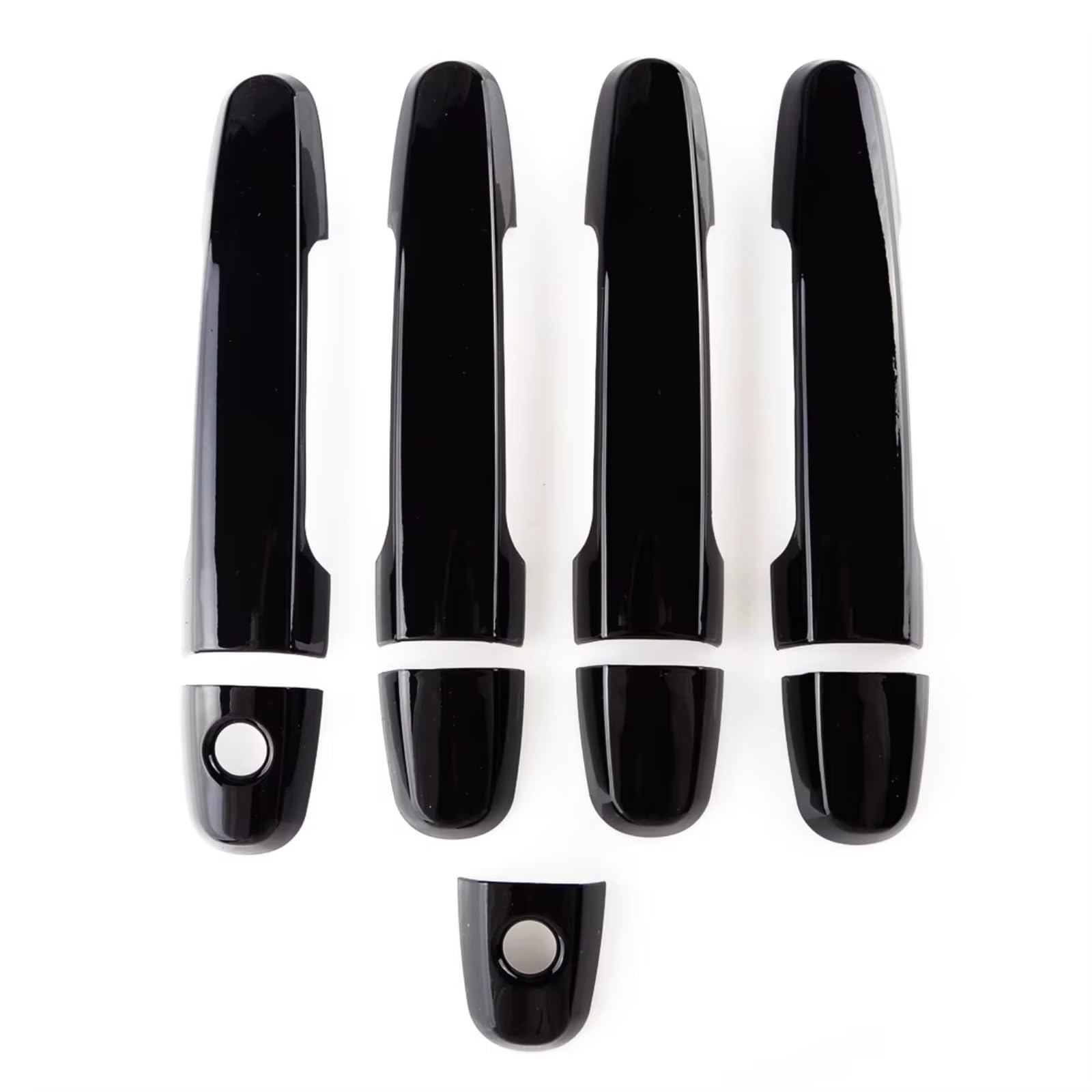 Rcuihgfb One Color Door Handle Shell Compatible With Toyota For Corolla 2003-2013 Car Exterior Door Handle Cover Trim Set Protector Front Rear