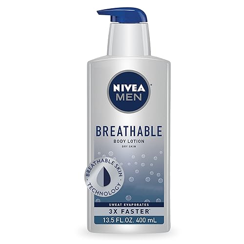 NIVEA MEN LociĂłn corporal transpirable lociĂłn hidratante de 48 horas lociĂłn para hombre botella de 135 onzas lĂquidas NIVEA MEN LociĂłn corporal transpirable lociĂłn hidratante de 48 horas lociĂłn para hombre botella de 135 onzas lĂquidas