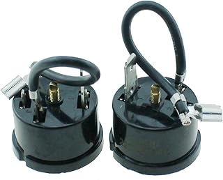 2PCS 26x66.5mm Refrigerator Thermal Overload Protector 1/4 HP 180W Round Freezer Compressor Overload Protector Suitable for Refrigerator and Air Conditioner Compressor Maintenance Assembly
