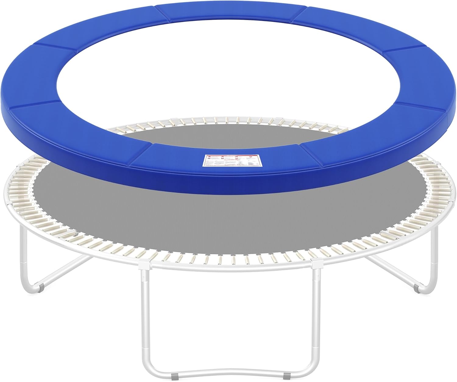 SONGMICS Trampoline Pad, 8ft 10ft 12ft 14ft 15ft Replacement Trampoline Safety Pad, Spring Cover