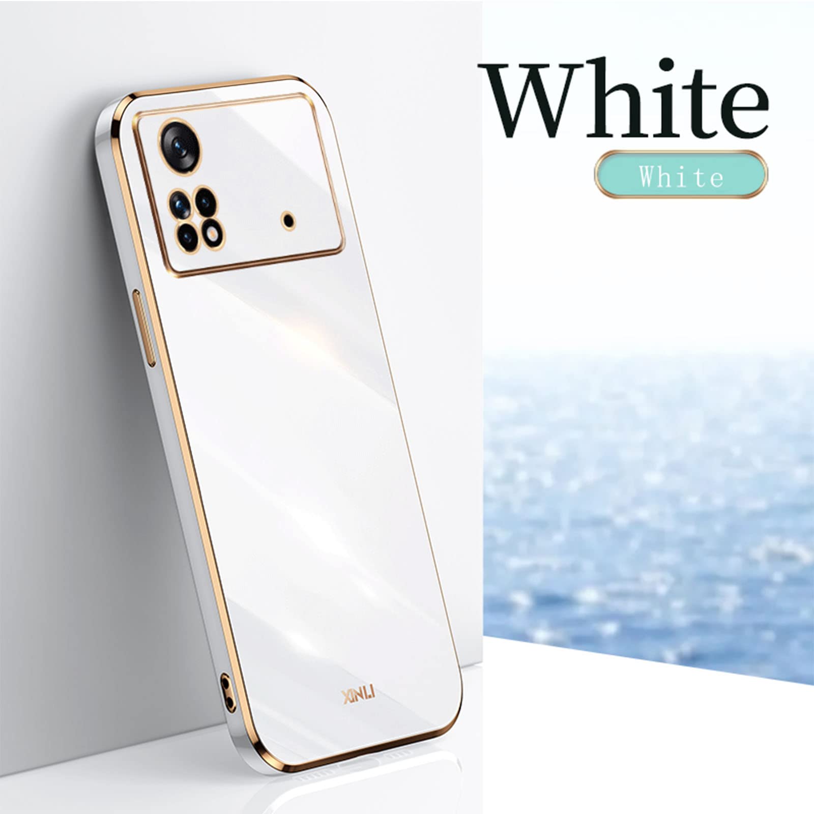 ILING Cover per Xiaomi 13, Custodia Vetro Antiproiettile