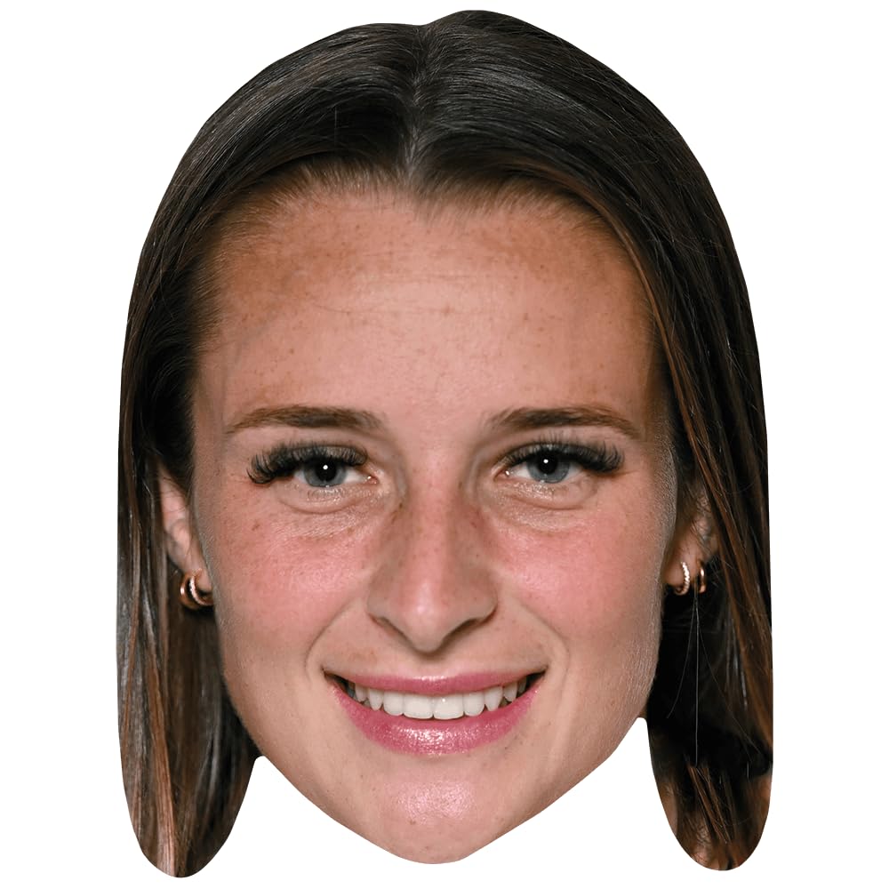 Celebrity Cutouts Lifelike Ella Toone (Smile) Celebrity Mask, Flat Card Face, Fancy Dress Mask