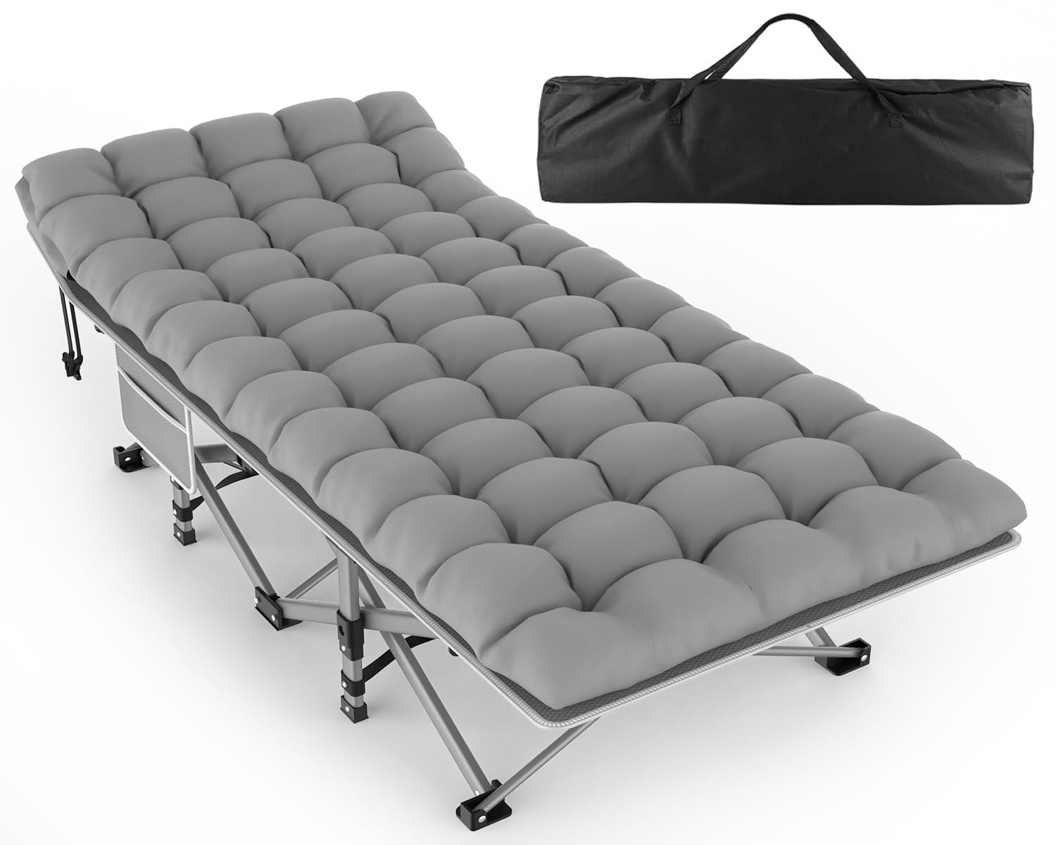 ZENPETIO 32in XXL Camping Cot