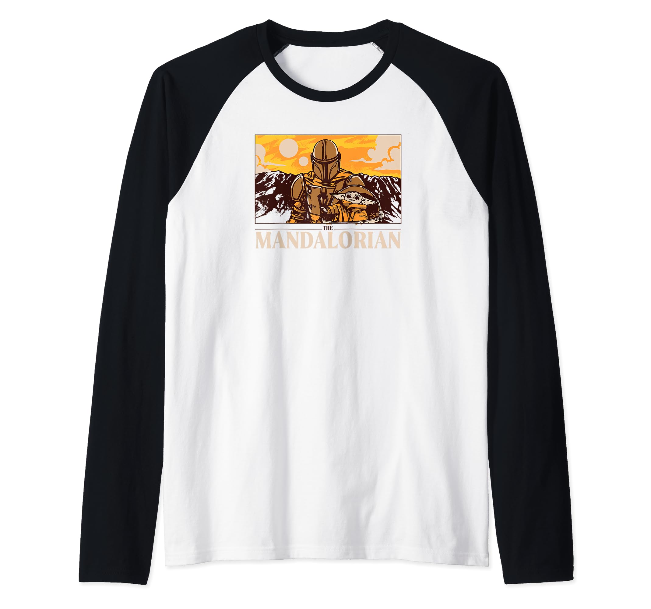 T-shirt Star Wars The Mandalorian célébrant le lien unique entre Mando et Grogu