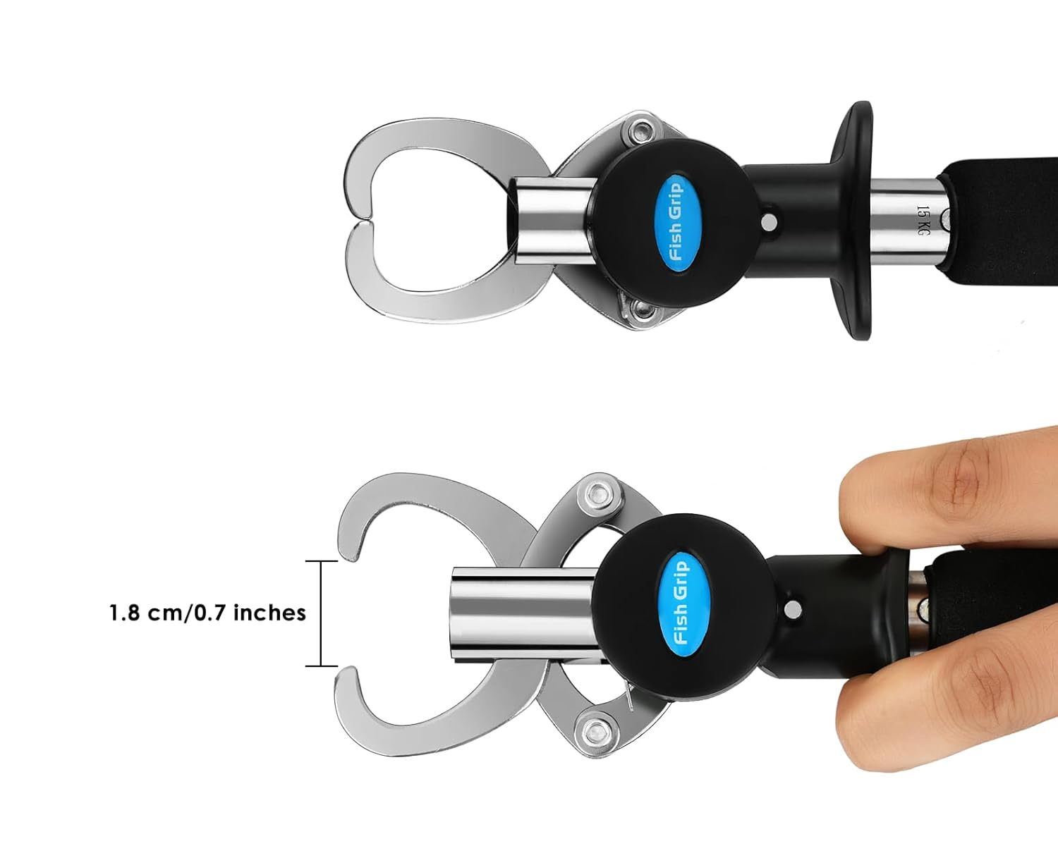 Pinza Pesca Pinze Da Pesca - Utensile Per Rimozione Amo, Taglio Filo E Manipolazione Pesci Attrezzatura Pesca Professionale - Foto 12