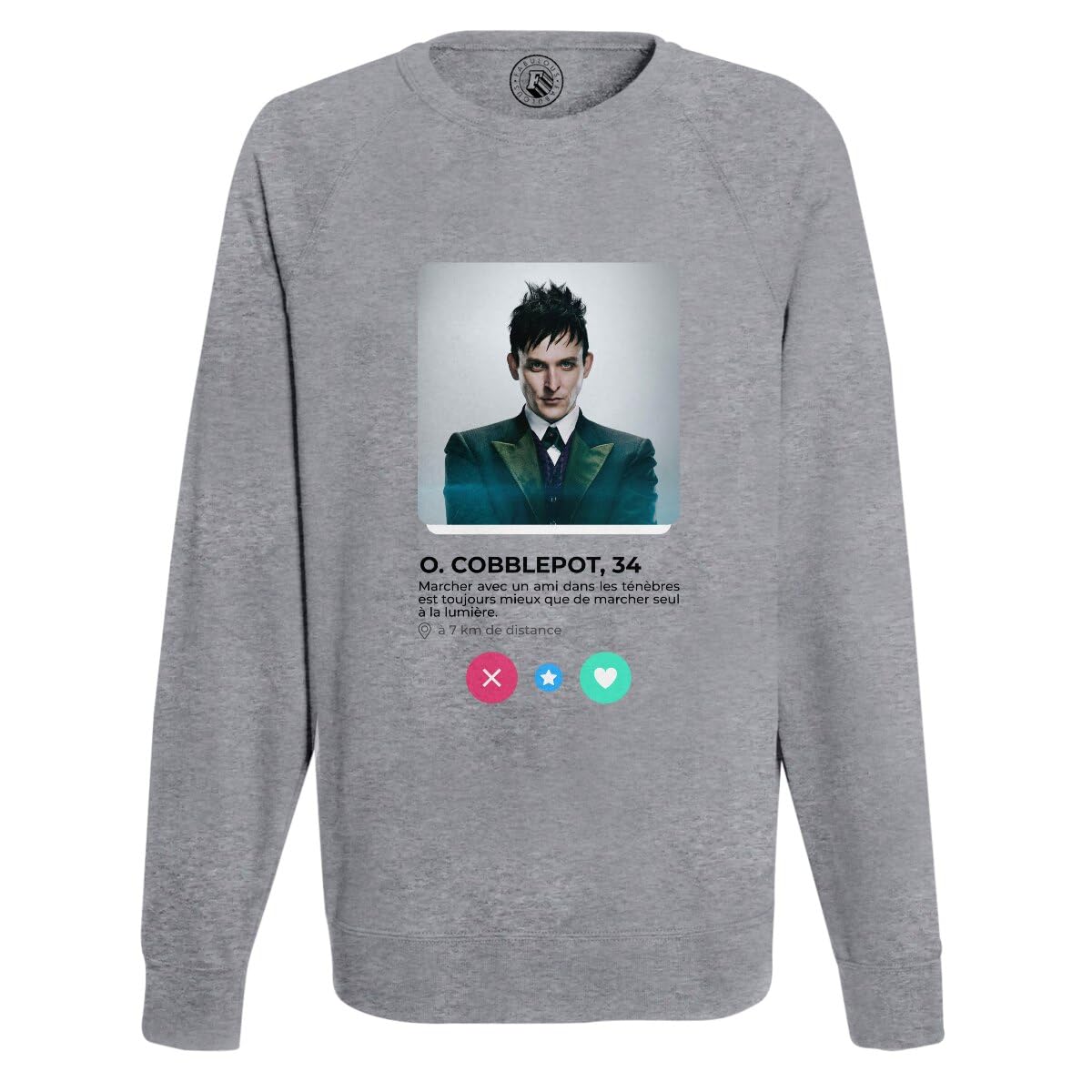 Sweat Homme Oswald Cobblepot idéal pour vos soirées et chasser sur les réseaux - 4