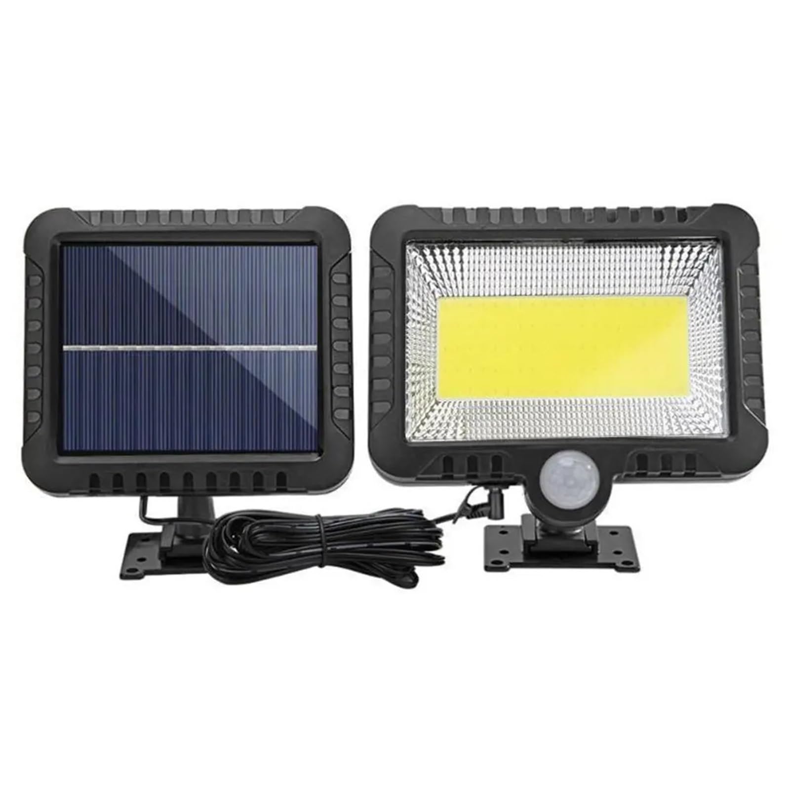 Ljljcqcns Solar Lamp-1Cob Motion Sensor Solar Split Lights Decoration 3 Modes Outdoor Ip65 Waterproof Emergency Wall Courtyard Lamp(Solar Lamp-1Cob)