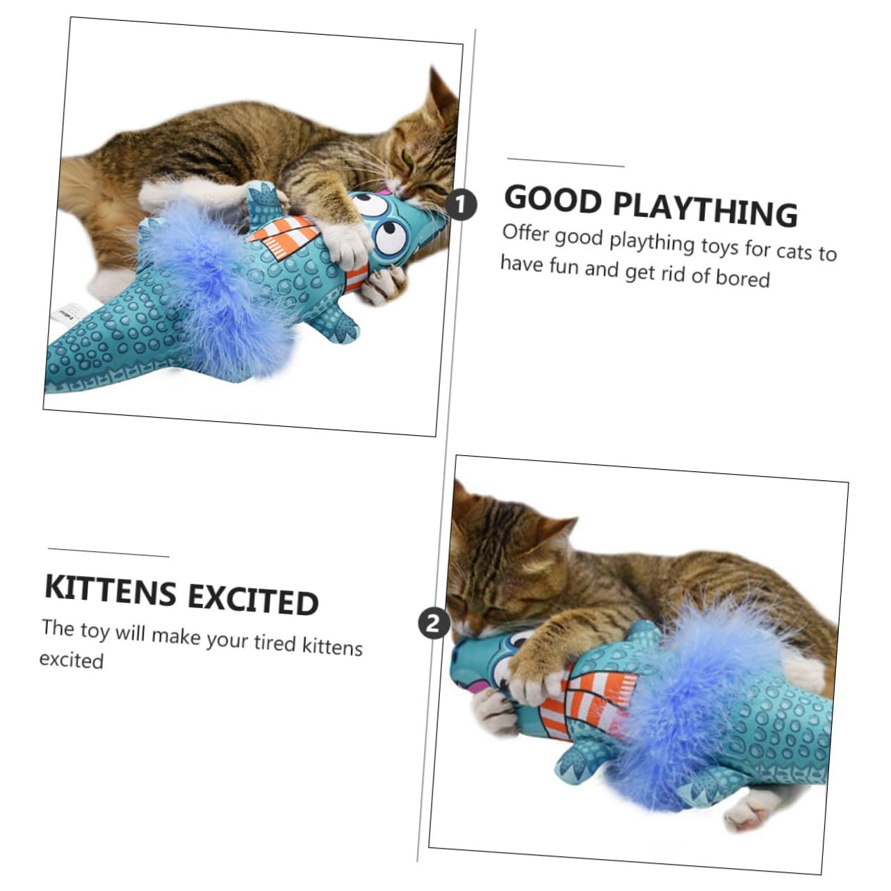 Happyyami 2piezas Juguete De Gato Hierba Gatera Almohada Creativa De Juguete para Mascotas Interactivo y para Jugar y Masticar