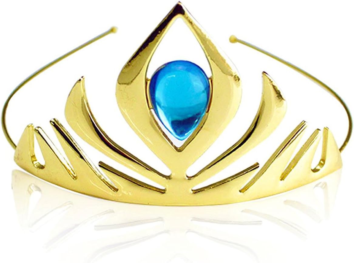 Kuzhi Princess Queen Tiara Coronation Crown (Gold)