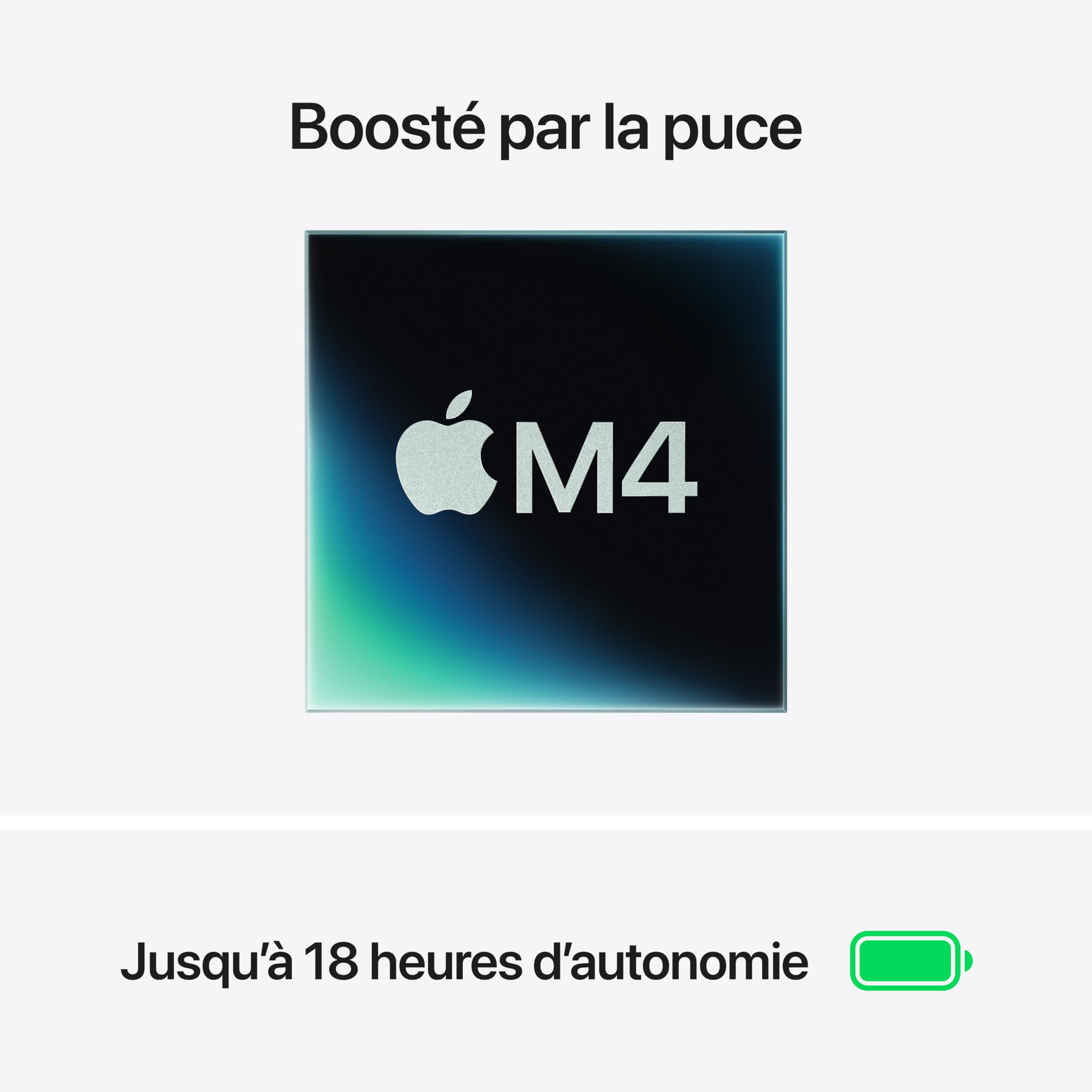 Apple MacBook Air 15 Pouces Ordinateur Portable avec Puce M4 : Conçu pour Apple Intelligence, Écran Liquid Retina de 15,3 Pouces, Mémoire unifiée de 16 Go, Stockage SSD de 256 Go, Touch ID ; Ciel