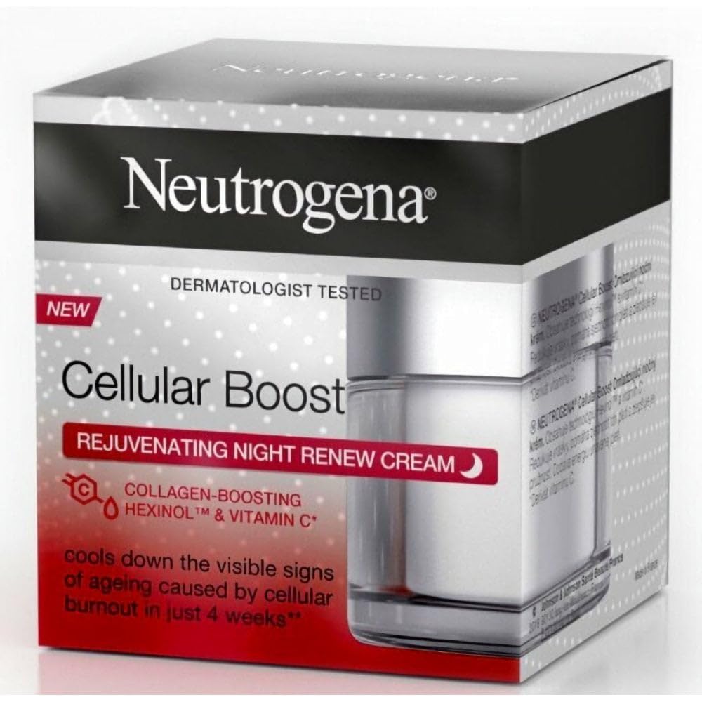 Neutrogena Cellular Boost Nachtcreme Mit Vitamin C Und Hexinol