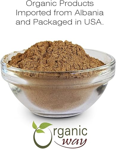 Miniatura 7 de Organic Way Polvo de raíz de diente de león (Taraxacum officinale)  Té de hierbas - Cosecha silvestre europea  Certificado orgánico y Kosher  Sin