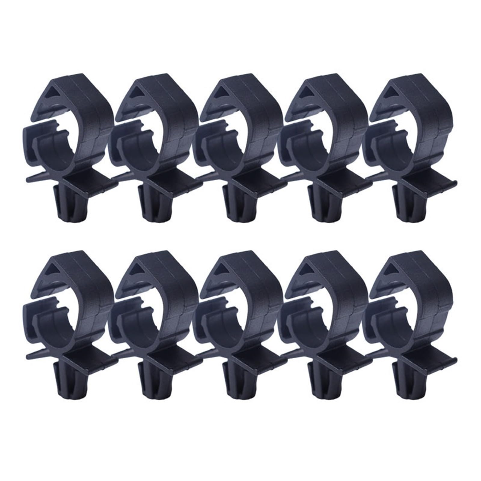 Dpnentv 10Pcs Car Wiring Harness Cable Ties Manager Route Clamp Fixed Retainer Clip(10Pcs)