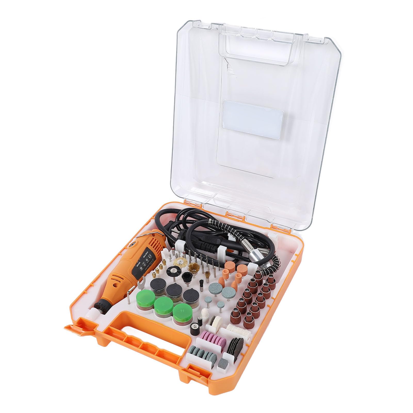 Kit de Herramientas Rotativas Potentes Herramientas Eléctricas de Varias Velocidades para Tallar, Pulir y Pulir Manualidades, 4,5 Libras