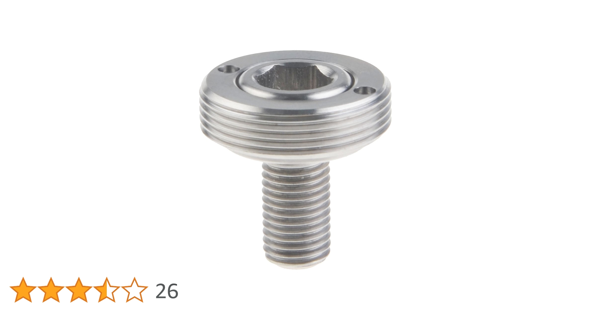 Amazon | Dingtai チタン クランク ボルト ネジ M8X15mm