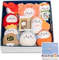 【8/2まで出品】しろたん　ぬいぐるみ　マスコット　セット しろたん お歳暮マスコットセット ぬいぐるみ 8個セット