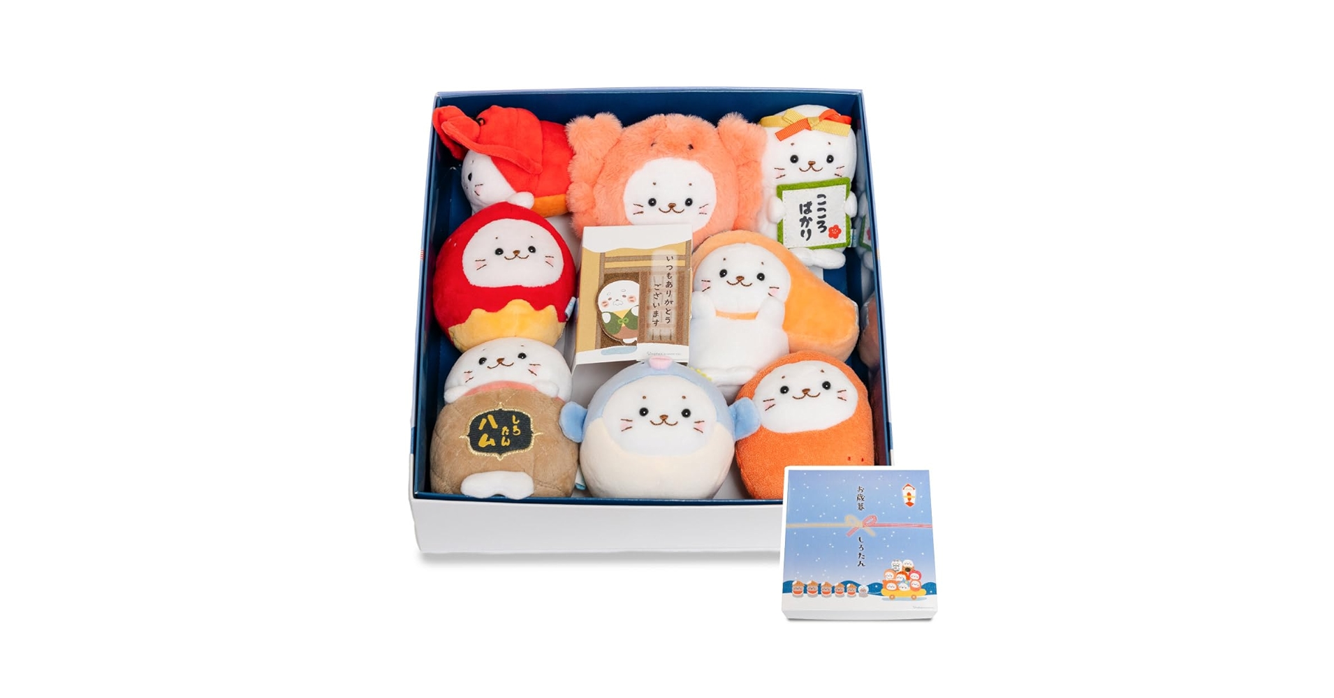 まろん様用専用出品　マスコットぬいぐるみ 全3種セット Amazon.co.jp: しろたん お歳暮マスコットセット ぬいぐるみ8個