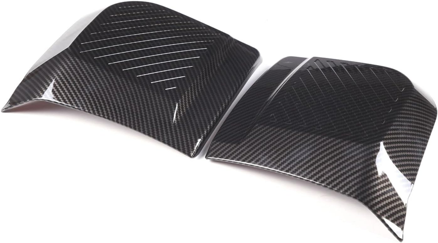 Front Bumper Cover Trim Compatible with Ford Maverick 2022-2025 Left Right Side Cover Trim Car Exterior Decoration Accessories (Carbon Fiber Pattern)