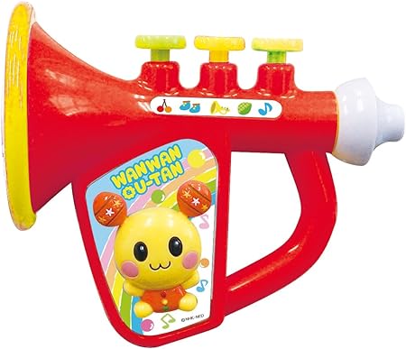 Amazon ワンワンとうーたん うーたんのはじめてのラッパ ラッパ 吹奏楽器 おもちゃ