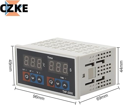 Miniatura 5 de Time and Temperature Integration Control Instrument THF-2000 AC85-AC265V 50Hz Digital Display PID Controller ( Color  Relay Output )