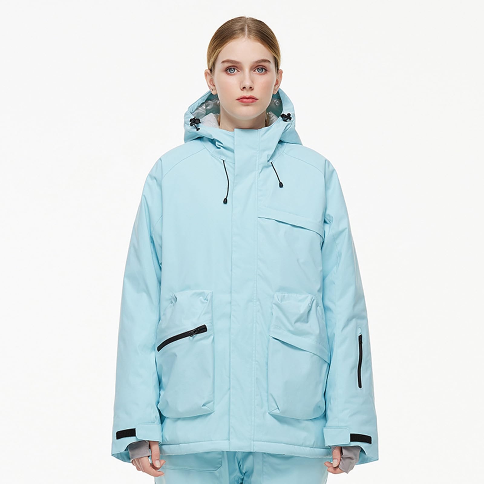 Giacca Impermeabile Da Donna Uomo Antivento Impermeabile Giacca Snowboard