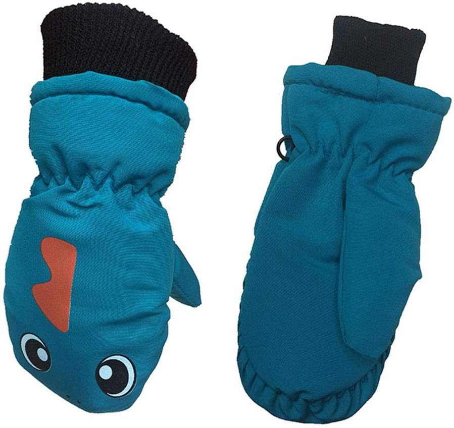 lyrlody Warm Gloves, Baby Mitten, Outdoor Winter Ski Gloves, 18cm for Kids Aged 3-6 in Popular Colors