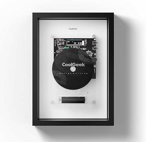 Reproductor de CD con Bluetooth para el hogar, alimentado por batería extraíble, sonido de alta fidelidad, decoración estética retro industrial del