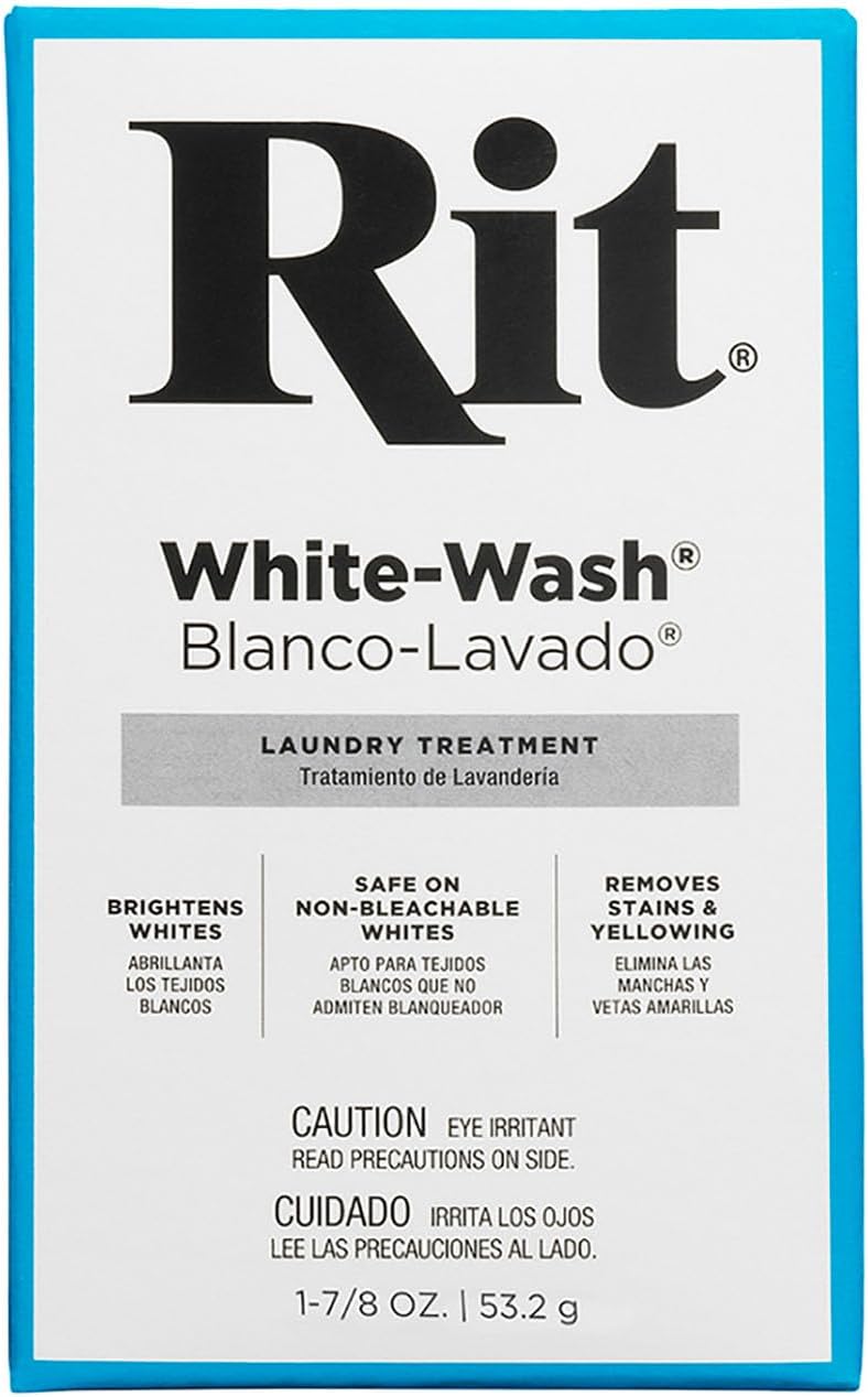 Dye Powdered Fabric Dye, White Wash, 1 7/8Ounce