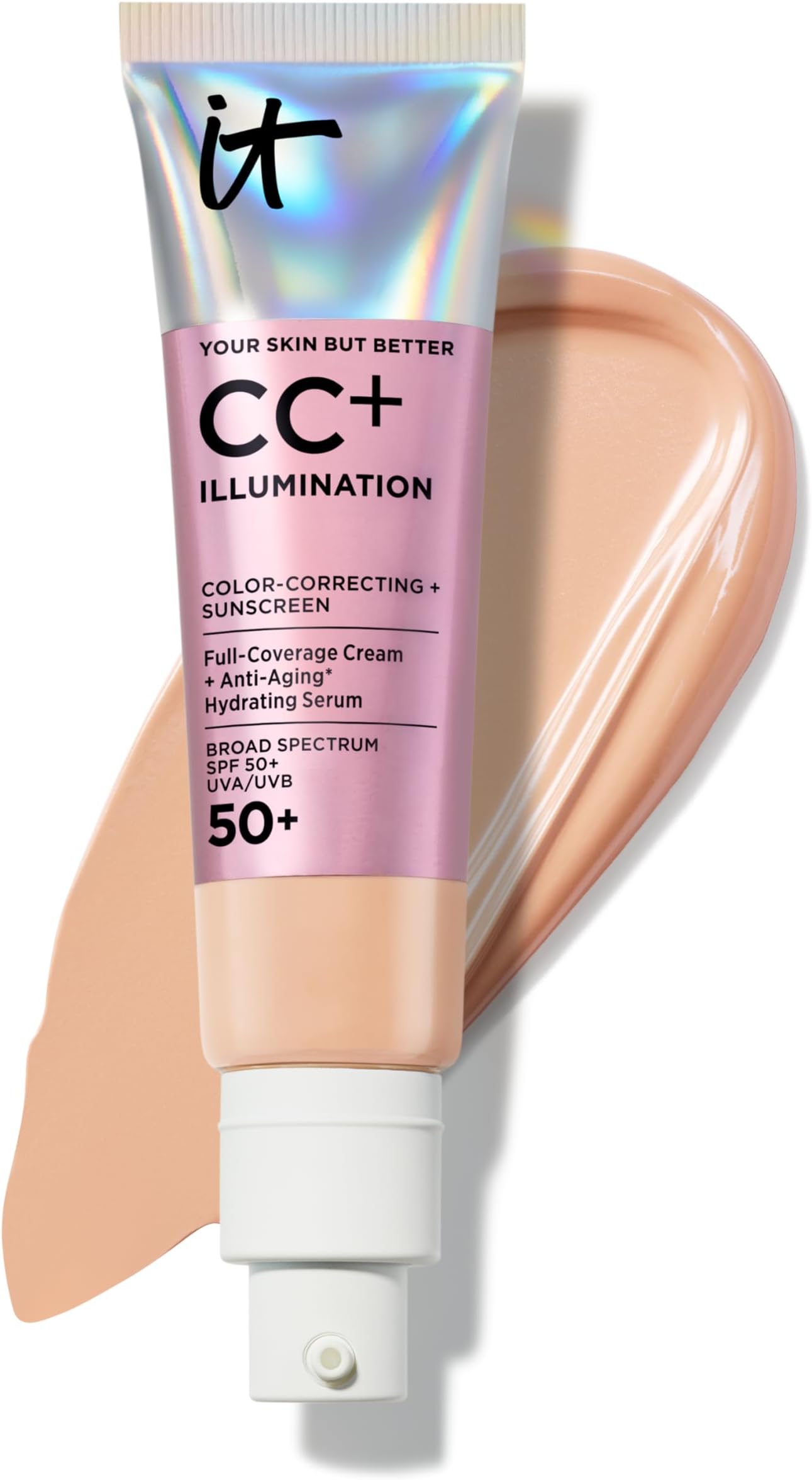 IT COSMETICS CC+ Cream Illumination with SPF 50+ (Neutral Medium)