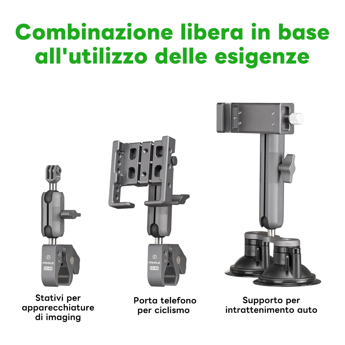 FadyDail Supporto Telefono Regolabile Porta Cellulare da Tavolo in
