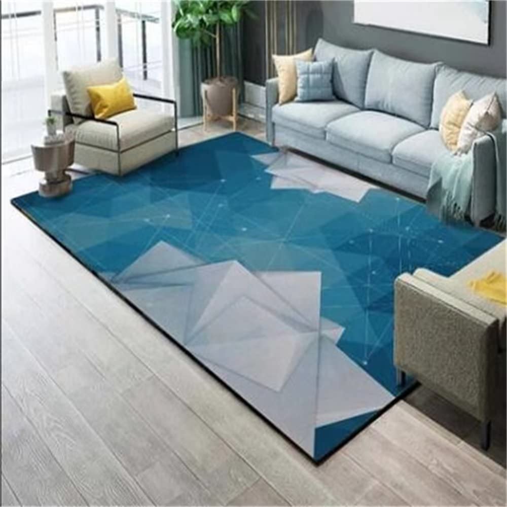 Tappeti Salotto Pelo Corto Astratto striscia di marmo di inchiostro tappeti scendiletto camera tappeto su misura tapetto bambino180X250cm