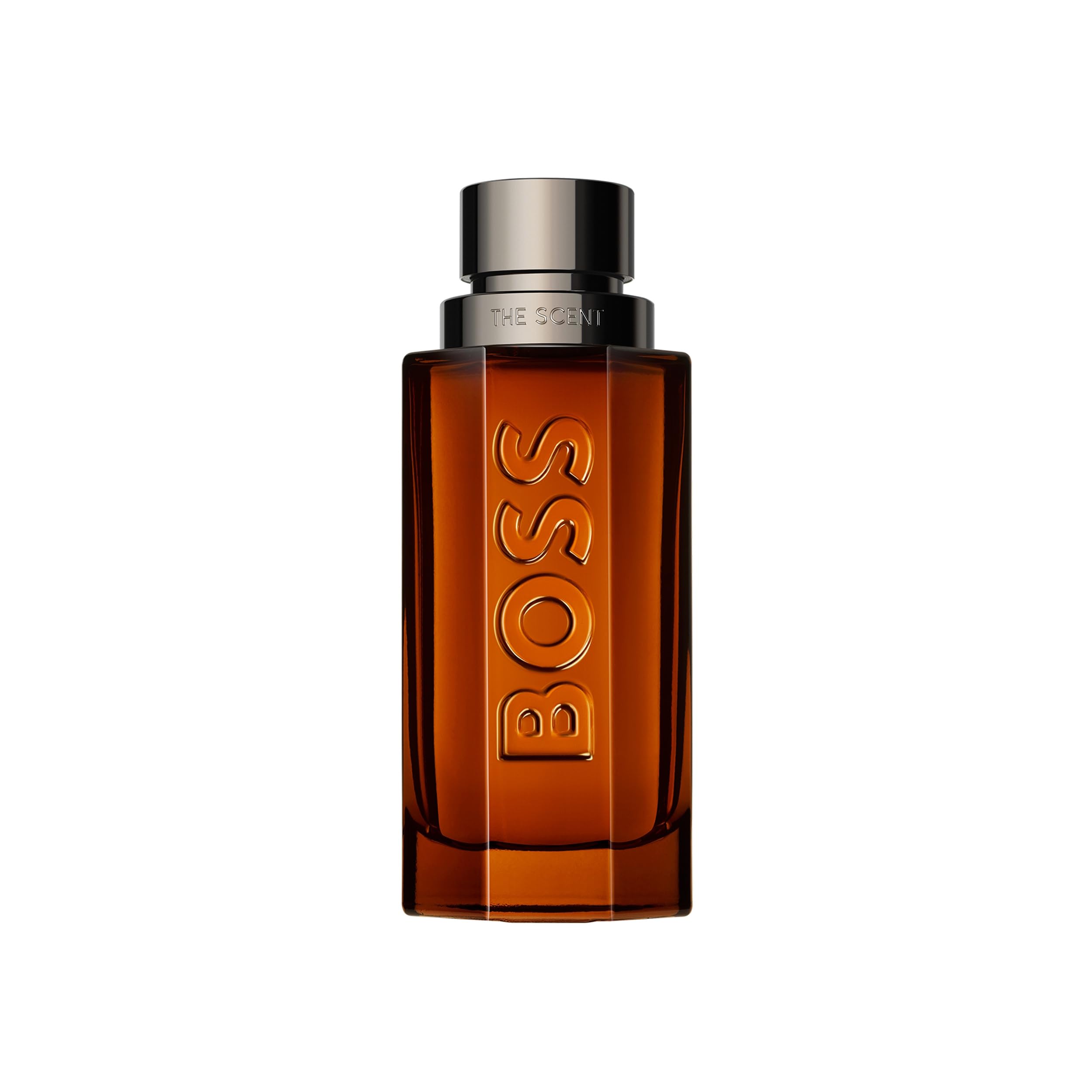 BOSS The Scent Eau de Parfum Intense Ambery Cologne for Men With an Amber Accord Maninka Fruit Long-Lasting