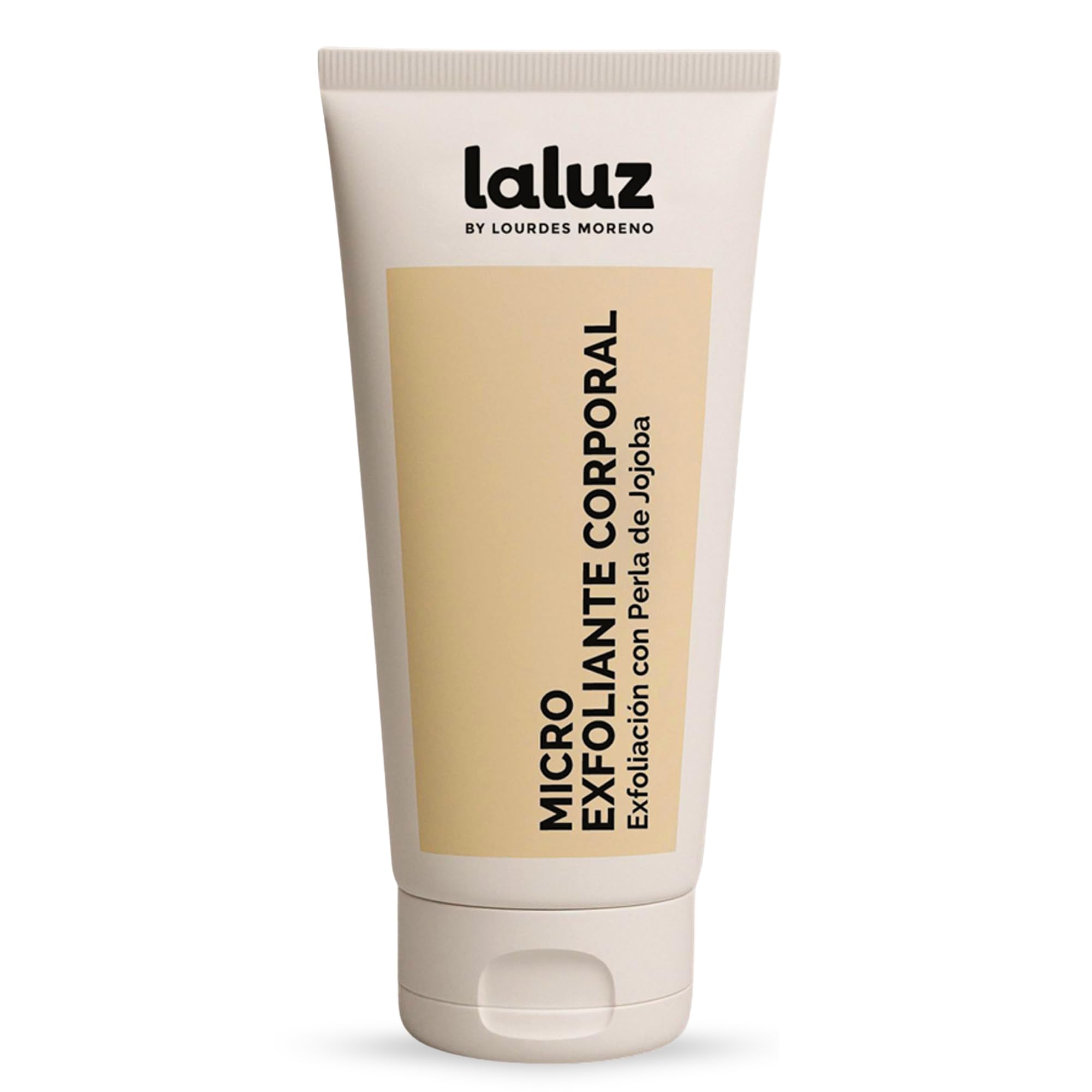 LaLuz by Lourdes Moreno | Exfoliante Corporal Con Perlas De Jojoba, Roca Volcánica Y Aceites Vegetales | Exfoliante Cuerpo | Limpieza Y Suavidad Desde La Primera Aplicación | Microxfoliante 200 ml