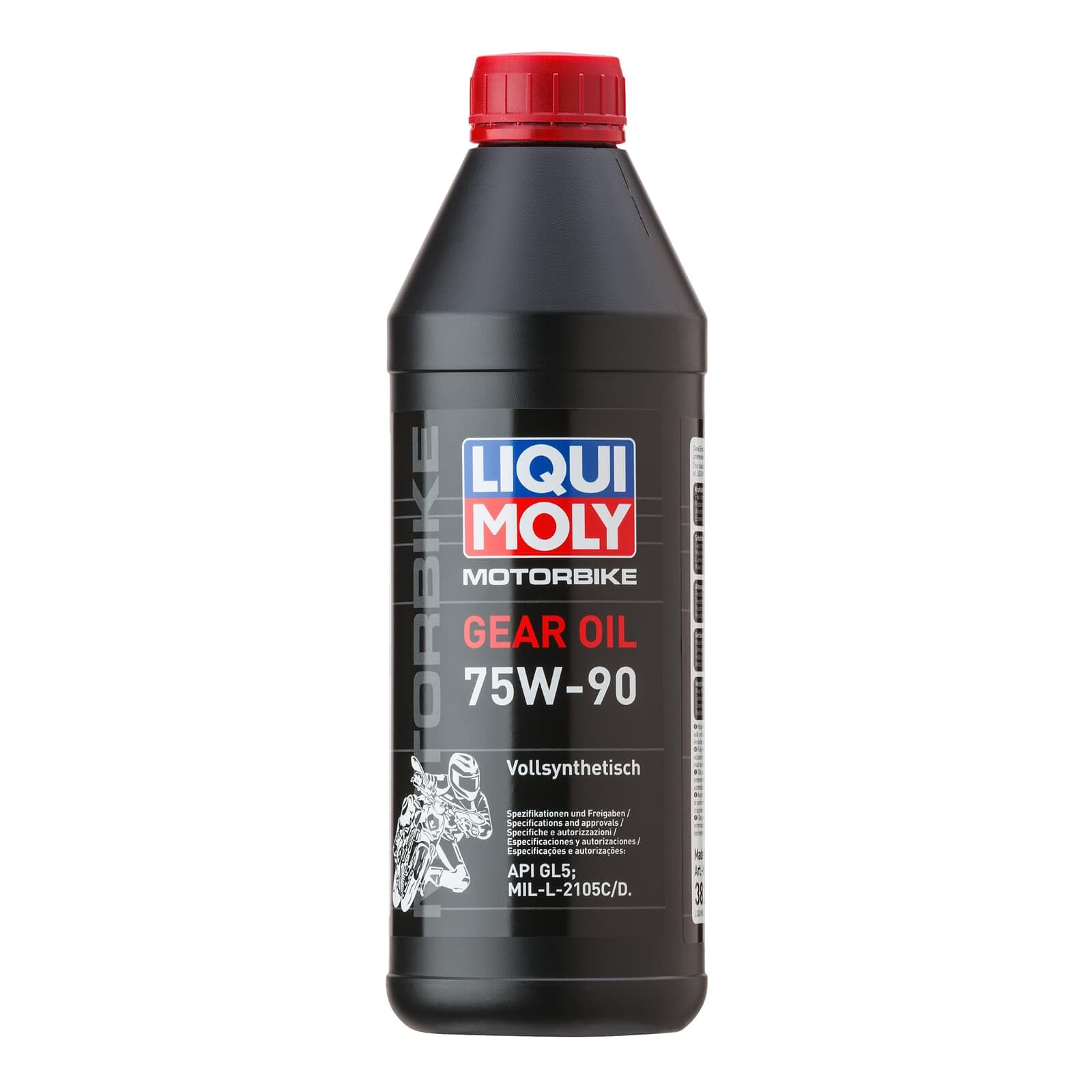 LIQUI MOLY Motorbike Gear Oil 75W-90 | 1 L | Motorrad Getriebeöl | Art.-Nr.: 3825
