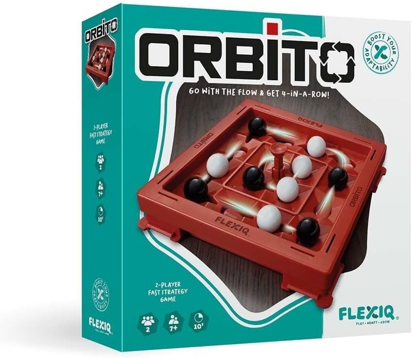 FLEXIQ Orbito - Board Game FxG 502: 2 Players, Age 7+
