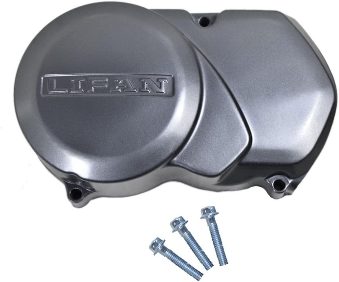 Engine Magnetor Side Stator Left Cover For 125cc 150cc Pit Dirt Bike (Grey)