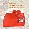 Conjunto de cubierta de embrague 525628901 para motosierra Husqvarna 235, 235E, 236, 240, 120 Mark II, reemplaza 545071103, cubierta de piñón de embrague (cubierta de embrague 235/240) 5