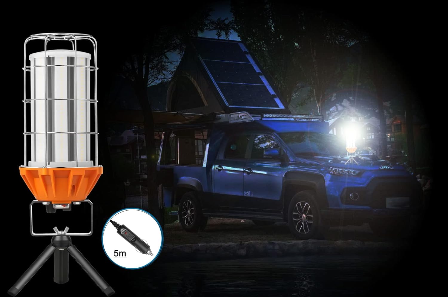 DJDTDTY LED Car Camping Light, Cigarette Lighter Powered 12