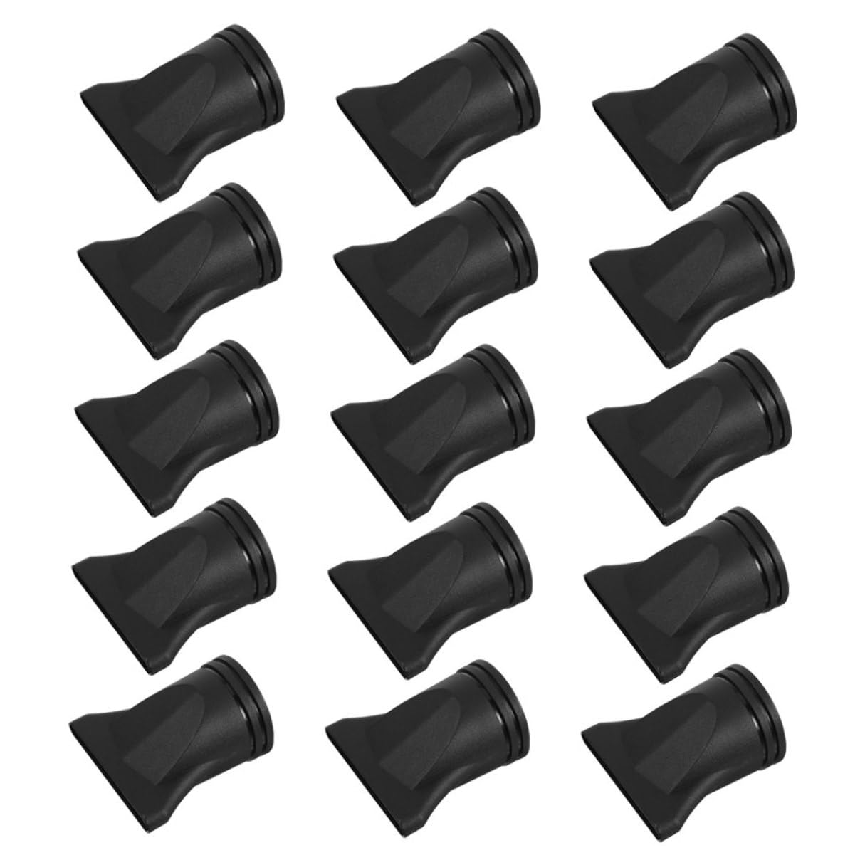 15pcs Hair Dryer Concentrator Nozzle Attachments Narrow Flat Blow Dryer Replacement Parts Universal Styling Tool for Professional Salon and Home Use
