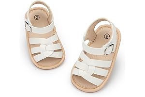 White Soft Bowknot Sandals for Baby Infant Toddlers