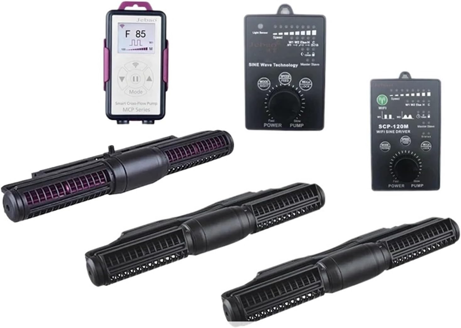 2023 Marine Aquarium Wave Maker for Master-Slave Pump Control SCP Cross Flow Wave Pump(SCP-70,EU adapter plug)