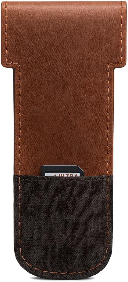 Full Grain Leather Razor Cover | Double Edge Razor Case | Handmade Safety Razor Protector Sheath for Travel & Storage | Barber Shaving Accessory for Men – Tan
