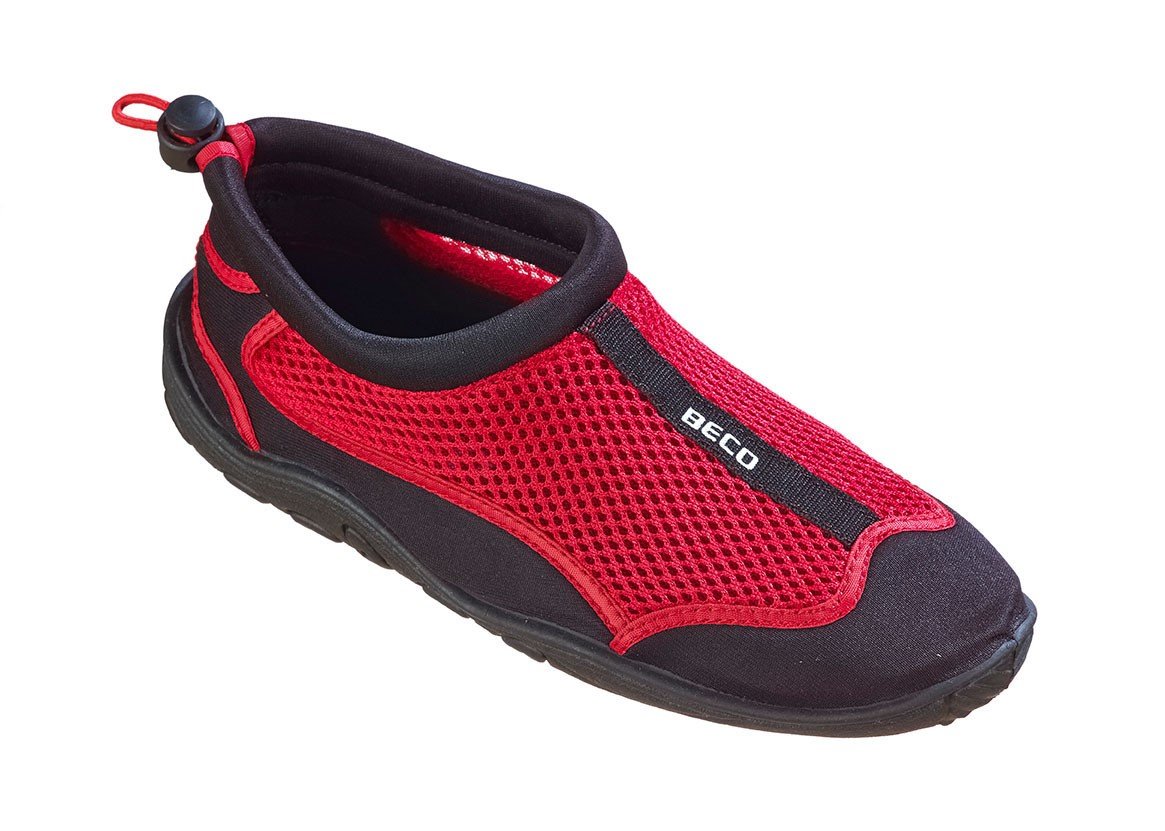 Beco Unisex Aqua Surfschuhe Stand Up Paddling Shoes, Multicoloured (Rot/Schwarz), 40