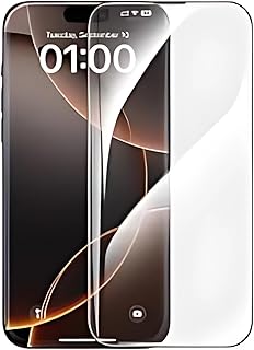 2.5D Clear Glass Screen Protector with Anti-Dust Filter Compatible with IPhone 16 Plus / 15 Plus – HD Transparency – No Black Frame – Supports Fingerprint Unlock