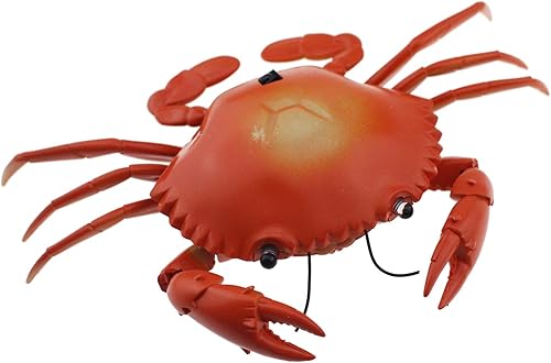 Miniatura 9 de Tipmant Juguete de animal de cangrejo a control remoto, vehículo electrónico falso insecto para niños, regalo de cumpleaños, Navidad, Halloween