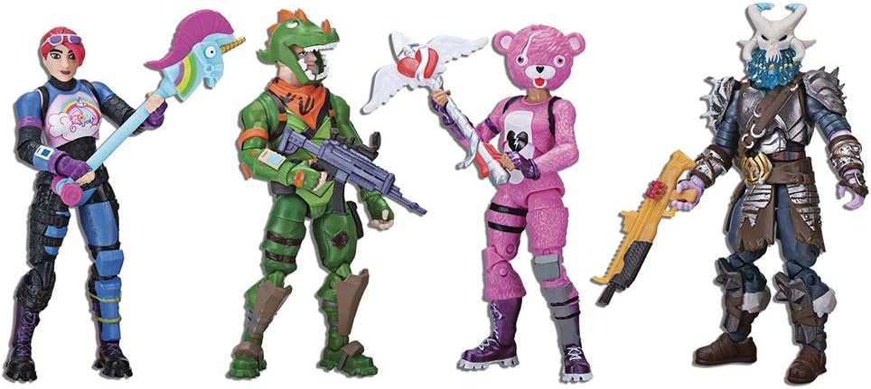 Jazwares Fortnite Squad Mode 4 Figure Pack