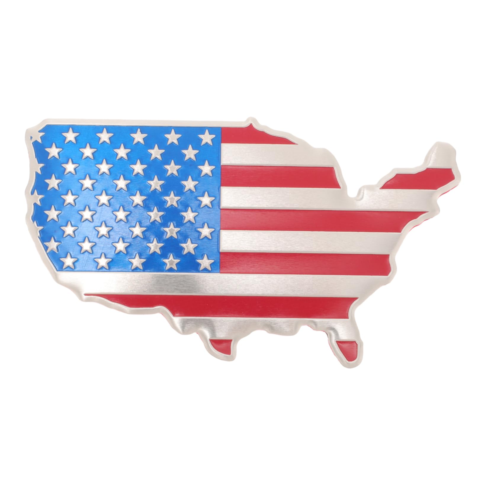 Adesivo per auto in metallo con bandiera americana Adesivo per