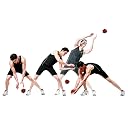 VIXEN - Health and Yoga Rubber Reaction Ball for Improving Agility, Reflexes and Hand-Eye Coordination Skills by Kingsmen Line (Assorted Color) gallery image