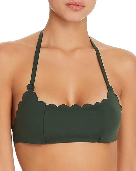 PilyQ Envy Reversible Green Black Bikini Top (M): Buy Online at Best Price in UAE